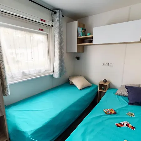 Campingplads Mobil-home 6 Pers, Confort Clim, Piscine & Animations