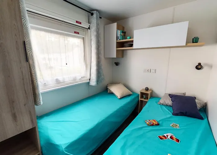 Camping Mobil-home 6 Pers, Confort Clim, Piscine & Animations
