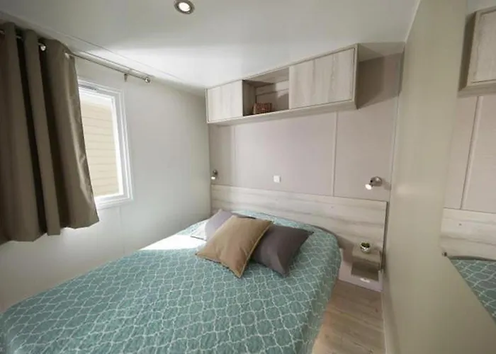 Mobil-home 6 Pers, Confort Clim, Piscine & Animations Camping